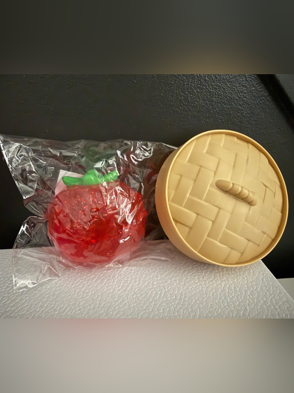 Red Strawberry Shaped Squishy